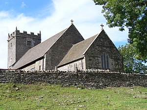The Church at Eglwysilan, by Colin Smith