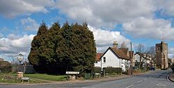 Harlington, Bedfordshire, at the crossroads.jpg
