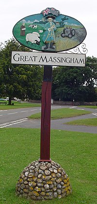 Great Massingham village sign