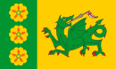 Evenley village flag.svg