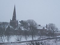 St George's in the snow